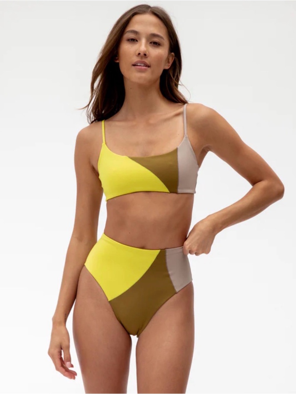 Left On Friday Colorblock Bikini